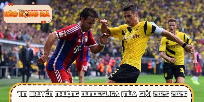 Tin chuyển nhượng Bundesliga mùa giải 2025 2026